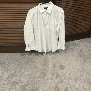 Bergamo New York large 16.5 neck 34/35 white dress shirt